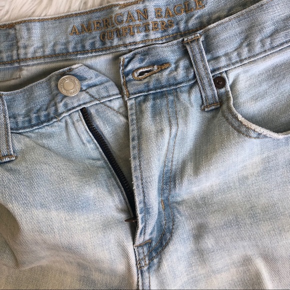 High Waist Ex Boyfriend Cutoff Jean Shorts - Picture 4 of 7